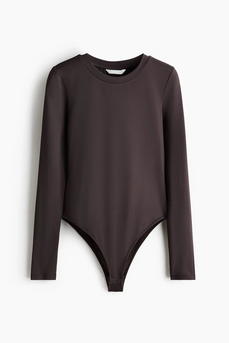 H&M  Long-sleeved microfibre body for Women | Best Price UAE